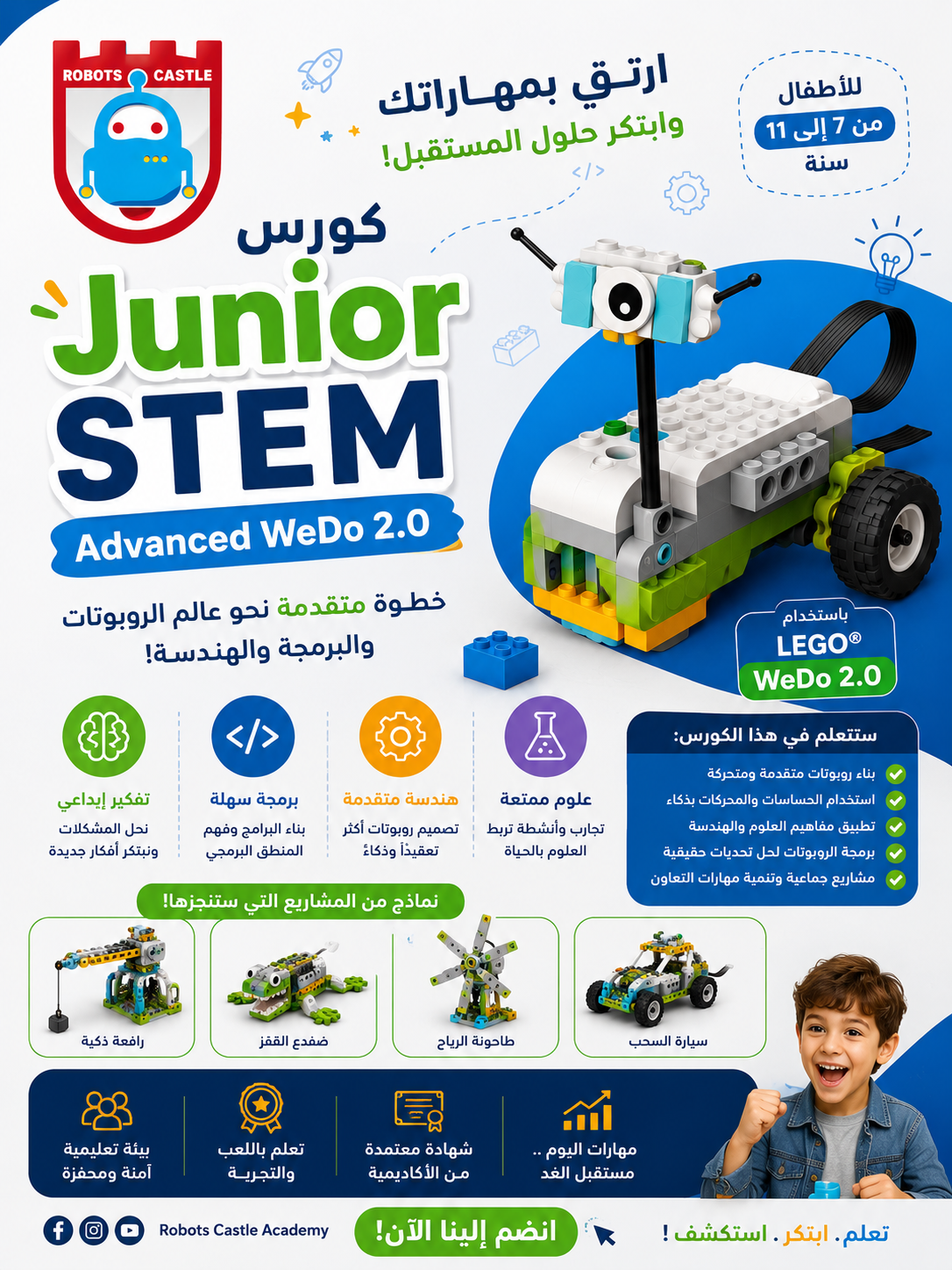 Junior STEM - Advanced WeDo